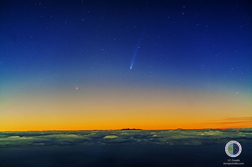 13 Comet ISON tenerife observatory