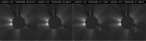Cometa ISON SOHO LASCO C2 post perielio