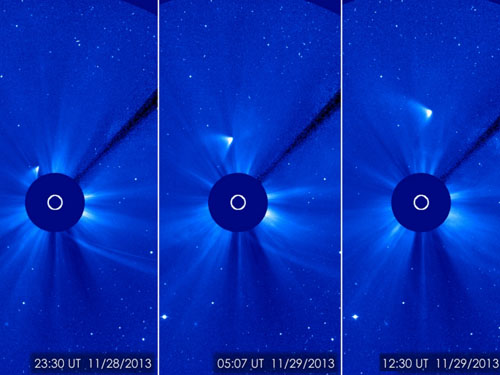 Cometa ISON SOHO C3 post perielio