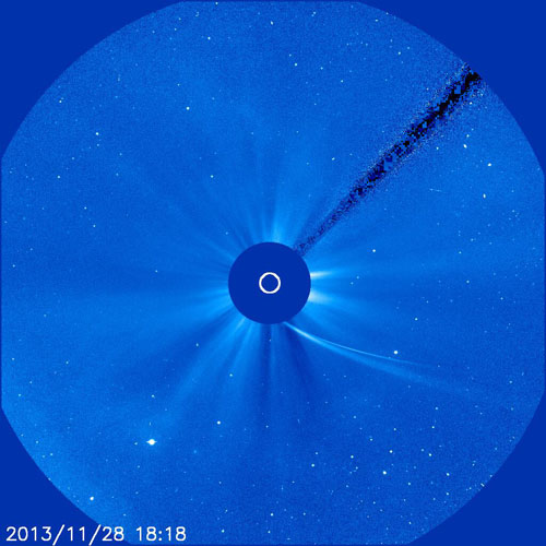 Cometa ISON SOHO Lasco C3 last image