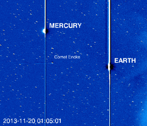 NASA STEREO comete Encke e Ison