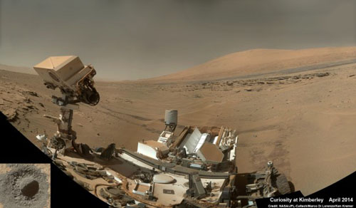 Curiosity Selfie Sol 613 - Di Lorenzo Kremer