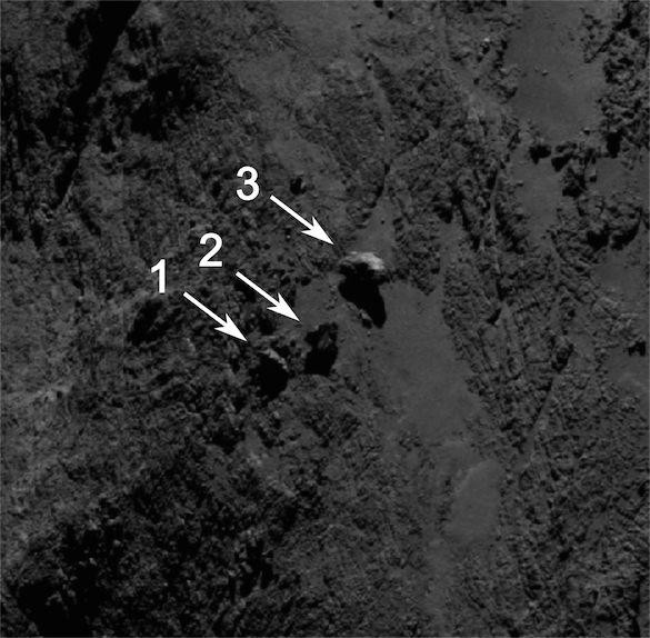 ESA Rosetta OSIRIS 16 agosto 2014