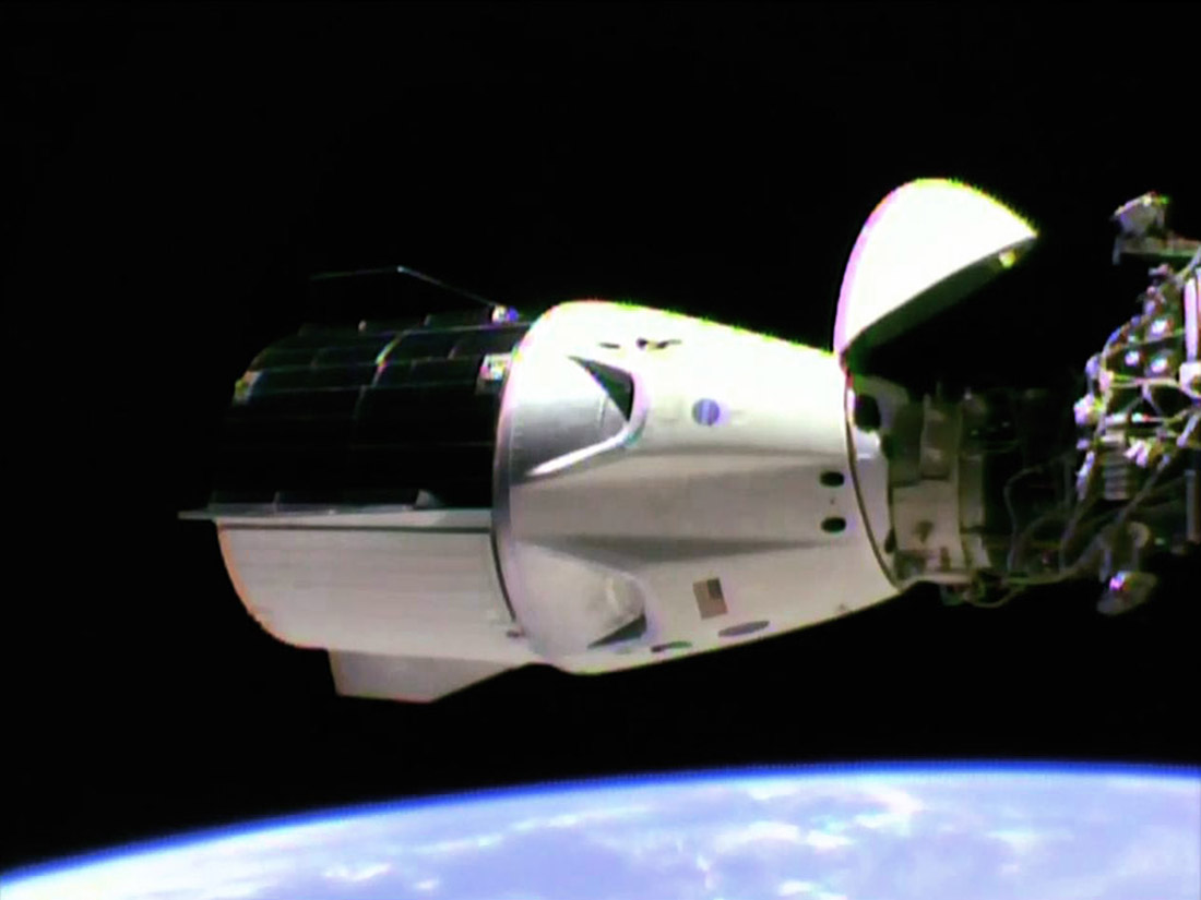 SpaceX Crew Dragon Demo 1 Successfully Docks to Station